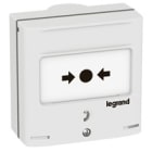 Legrand - Dispositif de commande pour coupure - 2 contacts avec voyant - couleur blanc