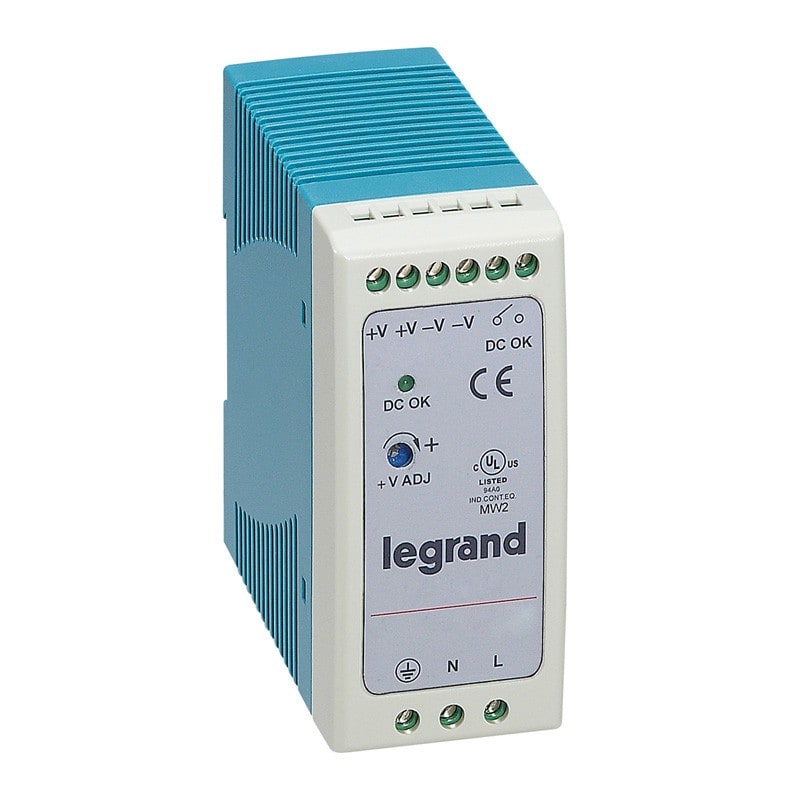 Legrand - Alimentation stabilisée à découpage monophasée entrée 100-240V~/sortie 12V= 20W