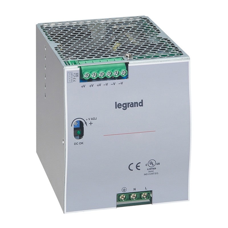 Legrand - Alimentation stabilisée à découpage monophasée 100-240V~/sortie 48V= - 240W