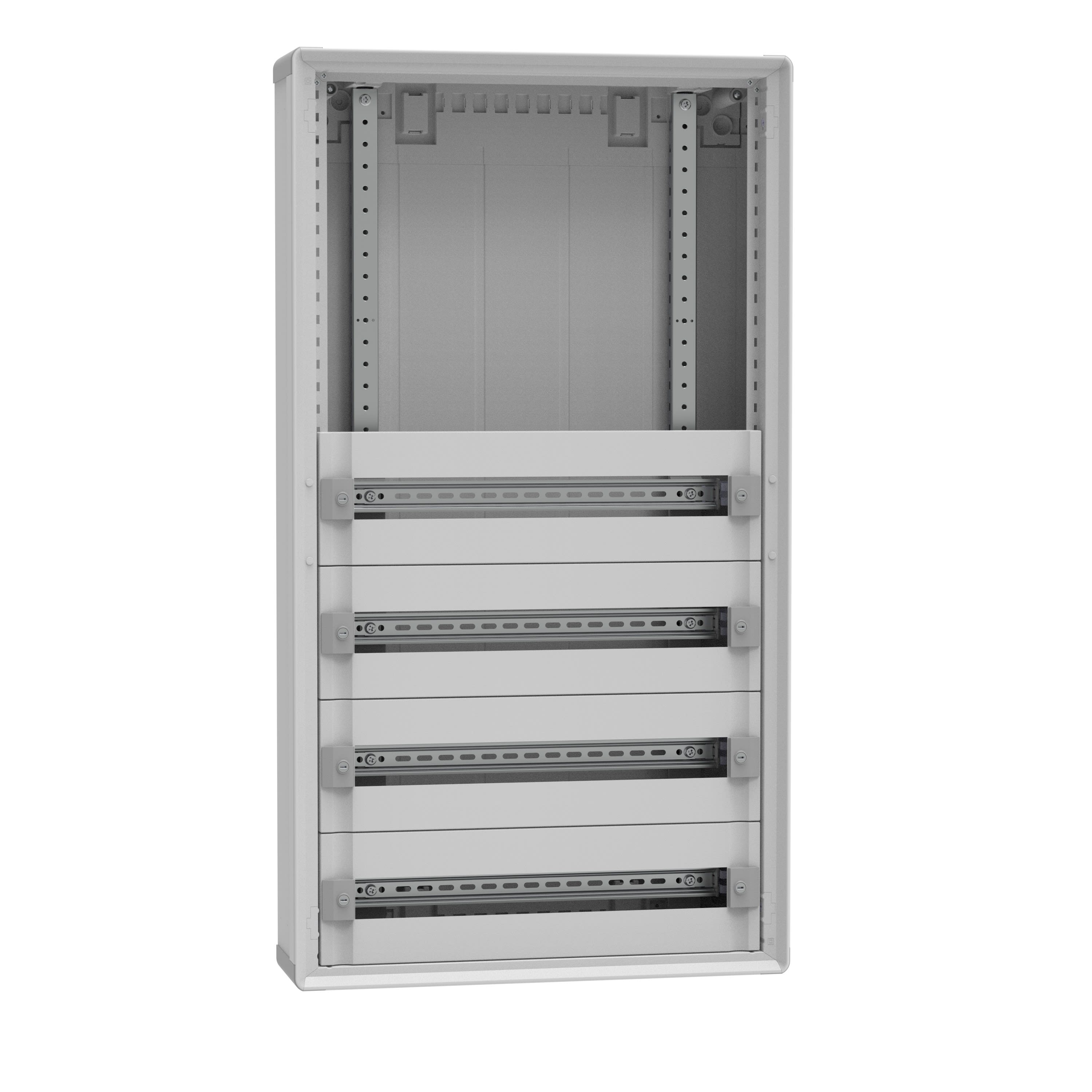Legrand - Coffret saillie 4x24 modules + espace dédié 400mm - XL3 HP 160