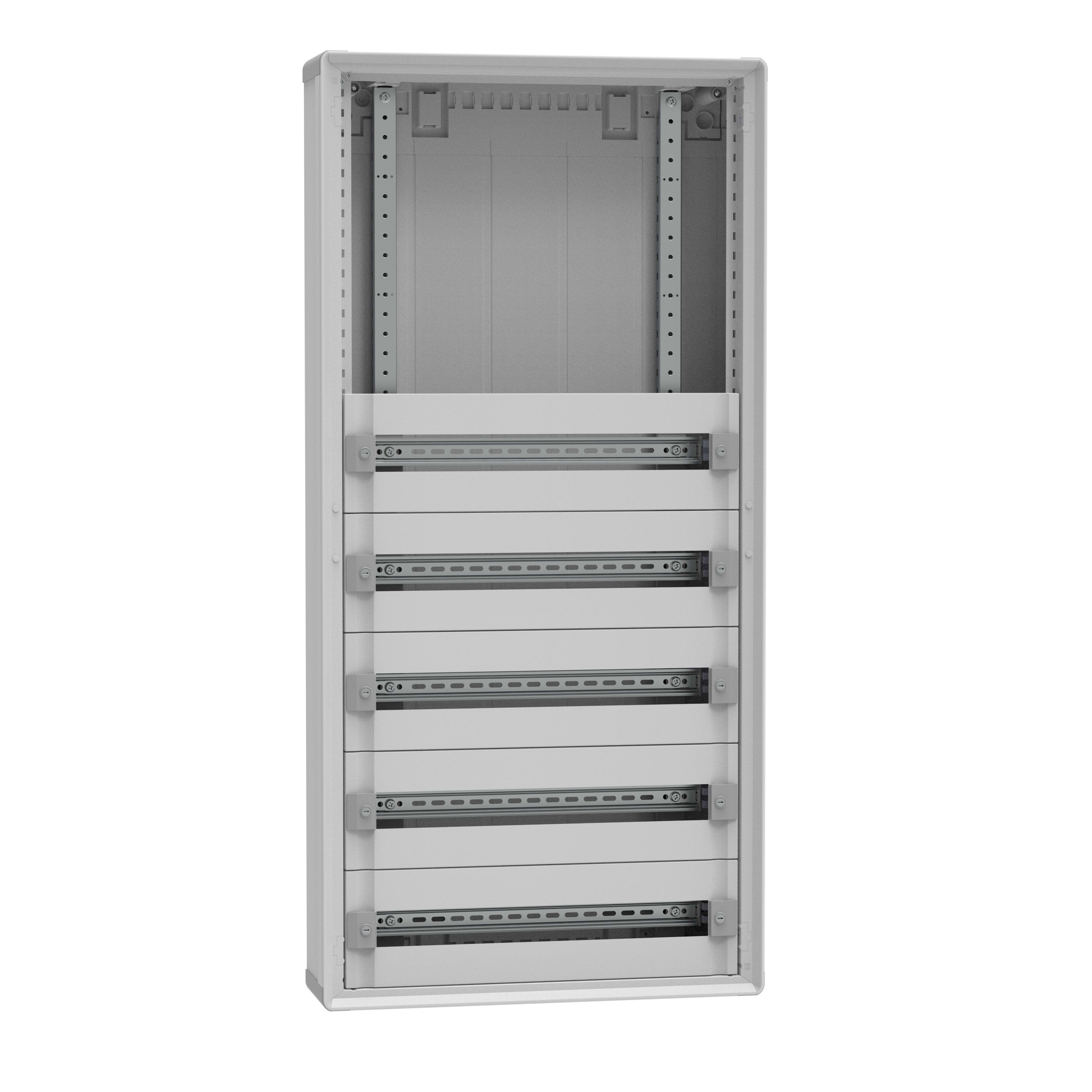 Legrand - Coffret saillie 5x24 modules + espace dédié 400mm - XL3 HP 160