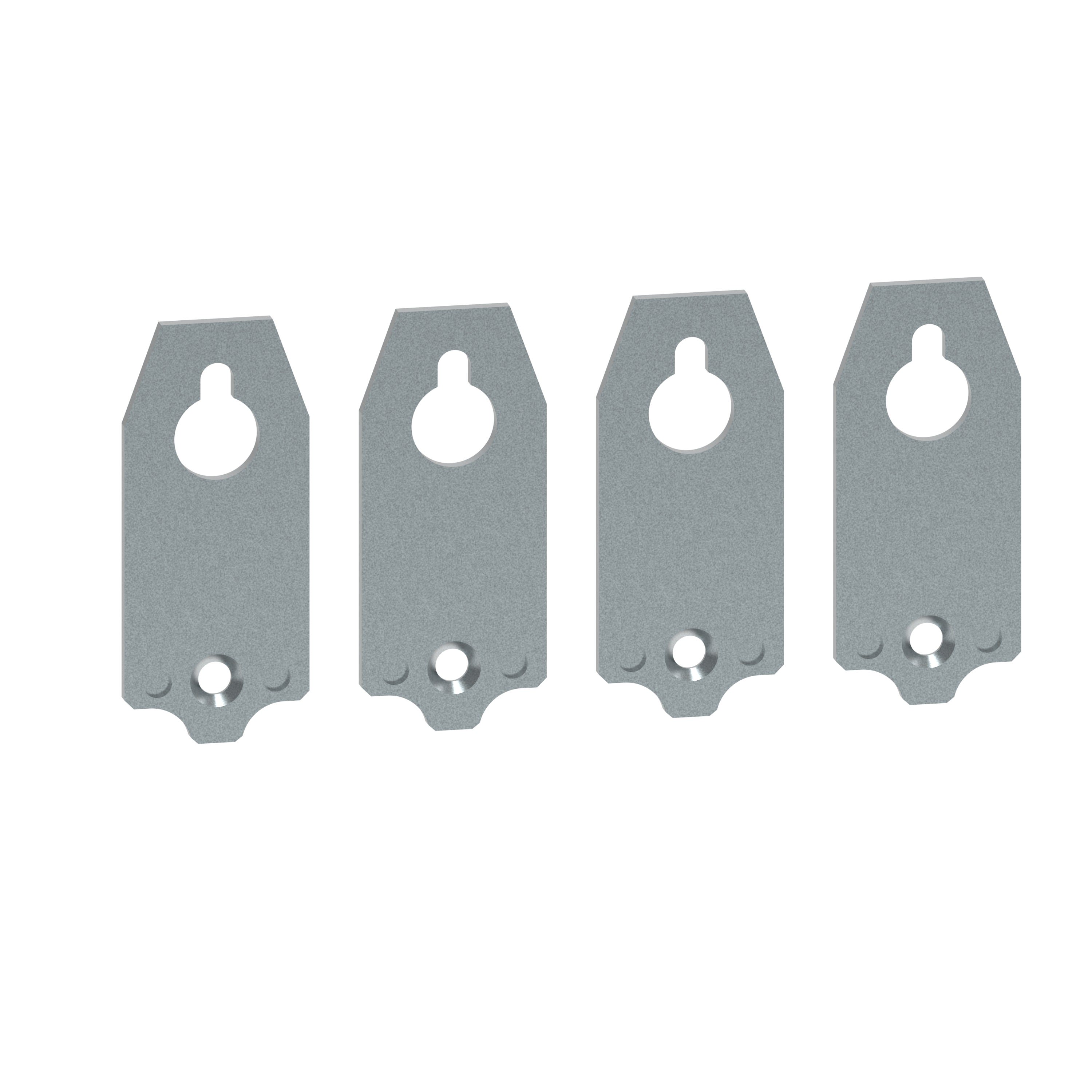 Legrand - Kit de fixation murale pour coffret métal - XL3 HP 160