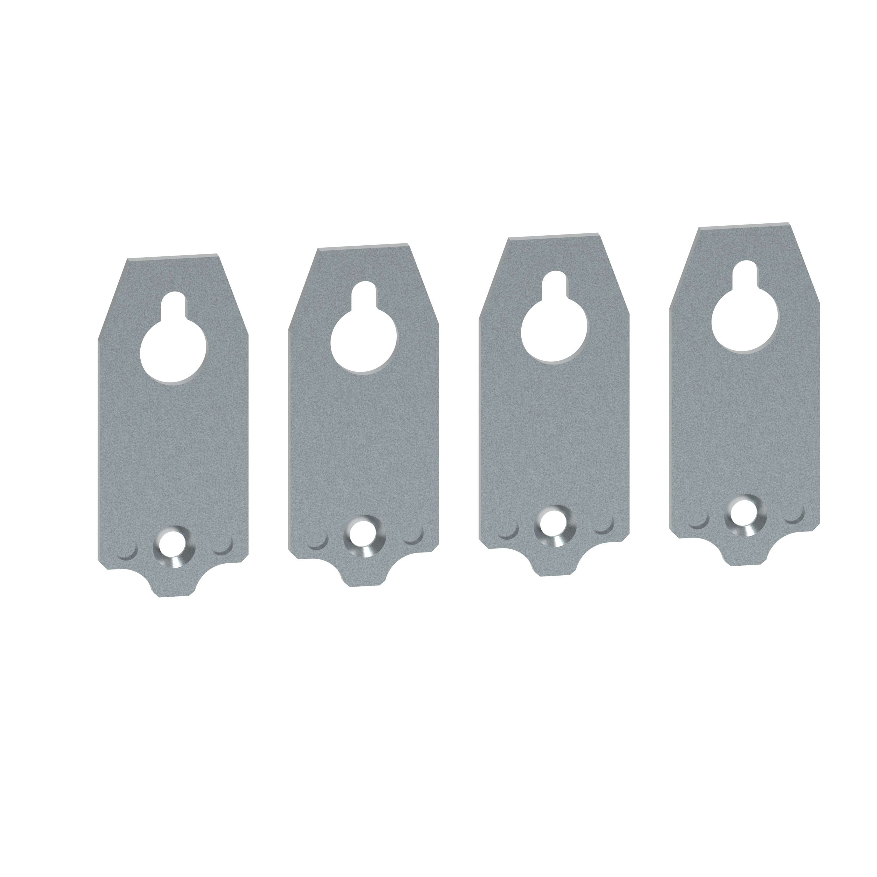 Legrand - Kit de fixation murale pour coffret métal - XL3 HP 160