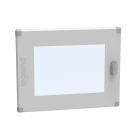 Legrand - Porte plate vitrée 2x24 modules - XL3 HP 160