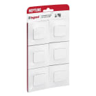 Legrand - Lot de 6 interrupteurs ou va-et-vient Neptune - blanc