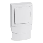Legrand - Va-et-vient cadre vertical 12,5mm composable Appareillage saillie - blanc