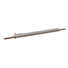 Legrand - Barre cuivre plate XL3HP 630 - 12x4mm avec étriers 24 modules