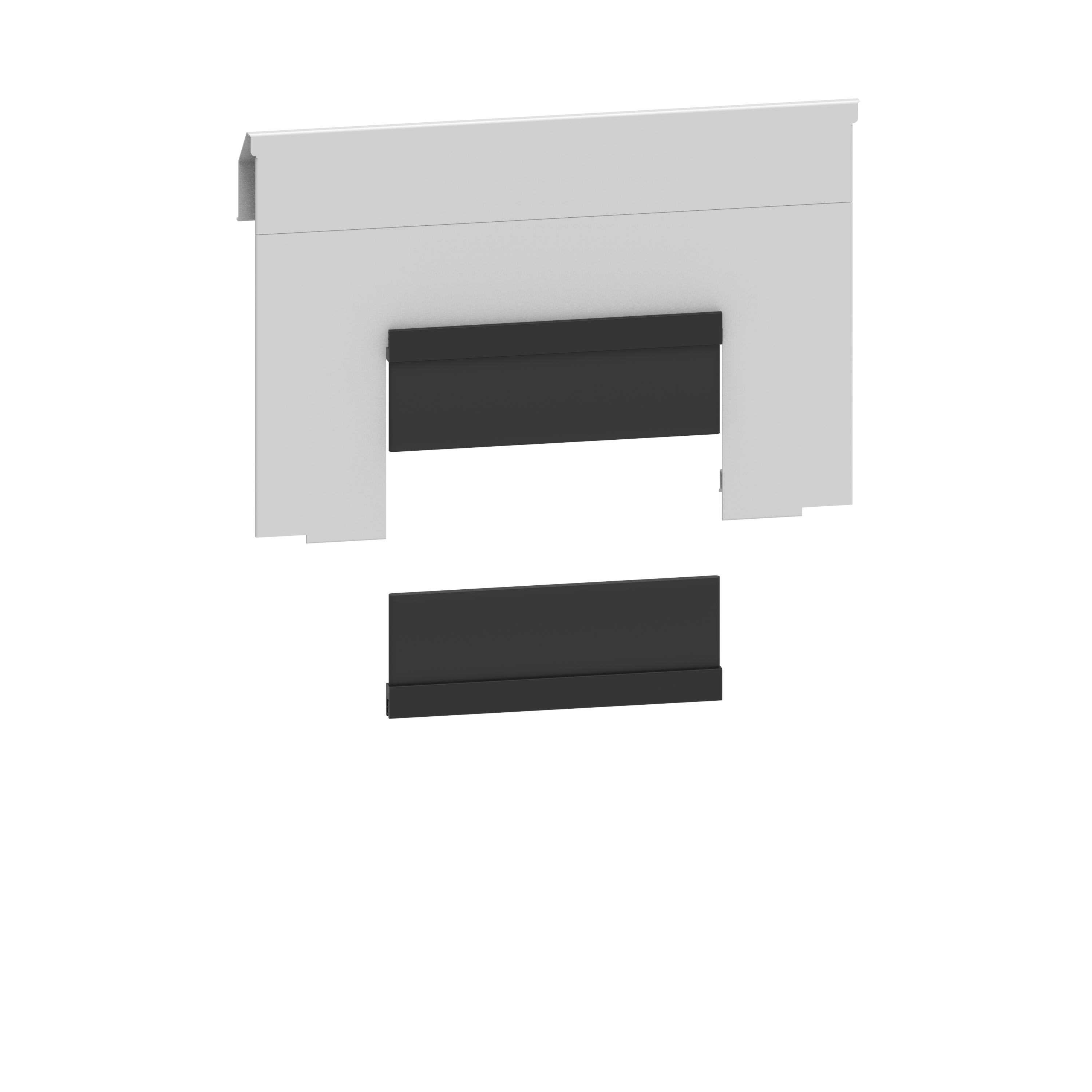 Legrand - Panneau à balais métal 12 modules XL3HP 630