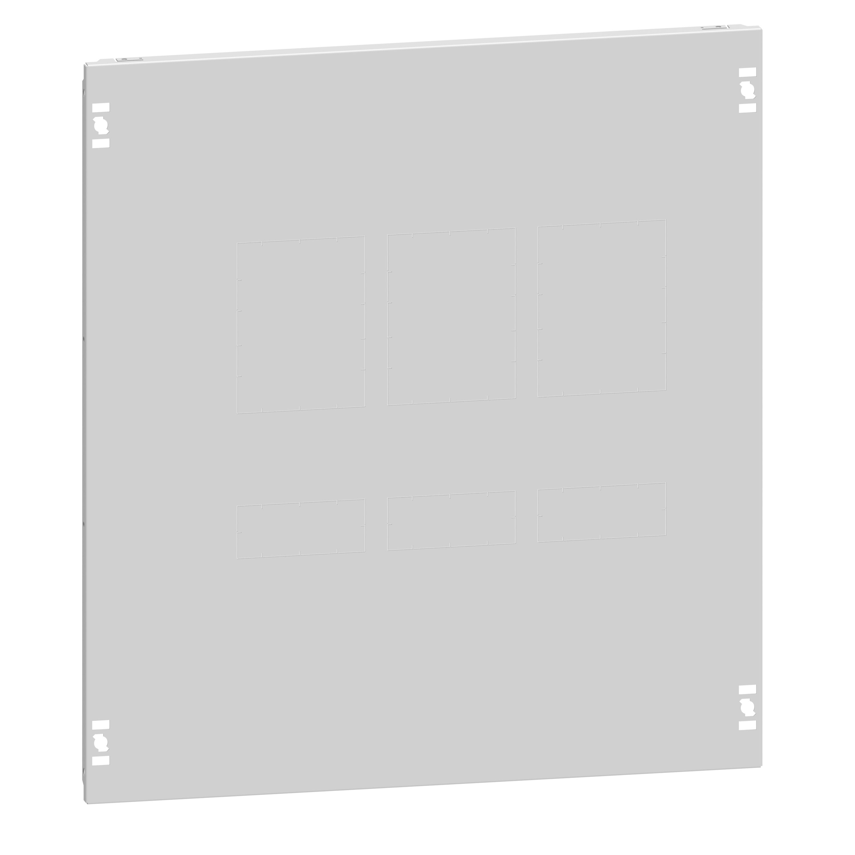 Legrand - Plastron 1 à 3 DPX3630 diff vertical 24 modules XL3HP 630