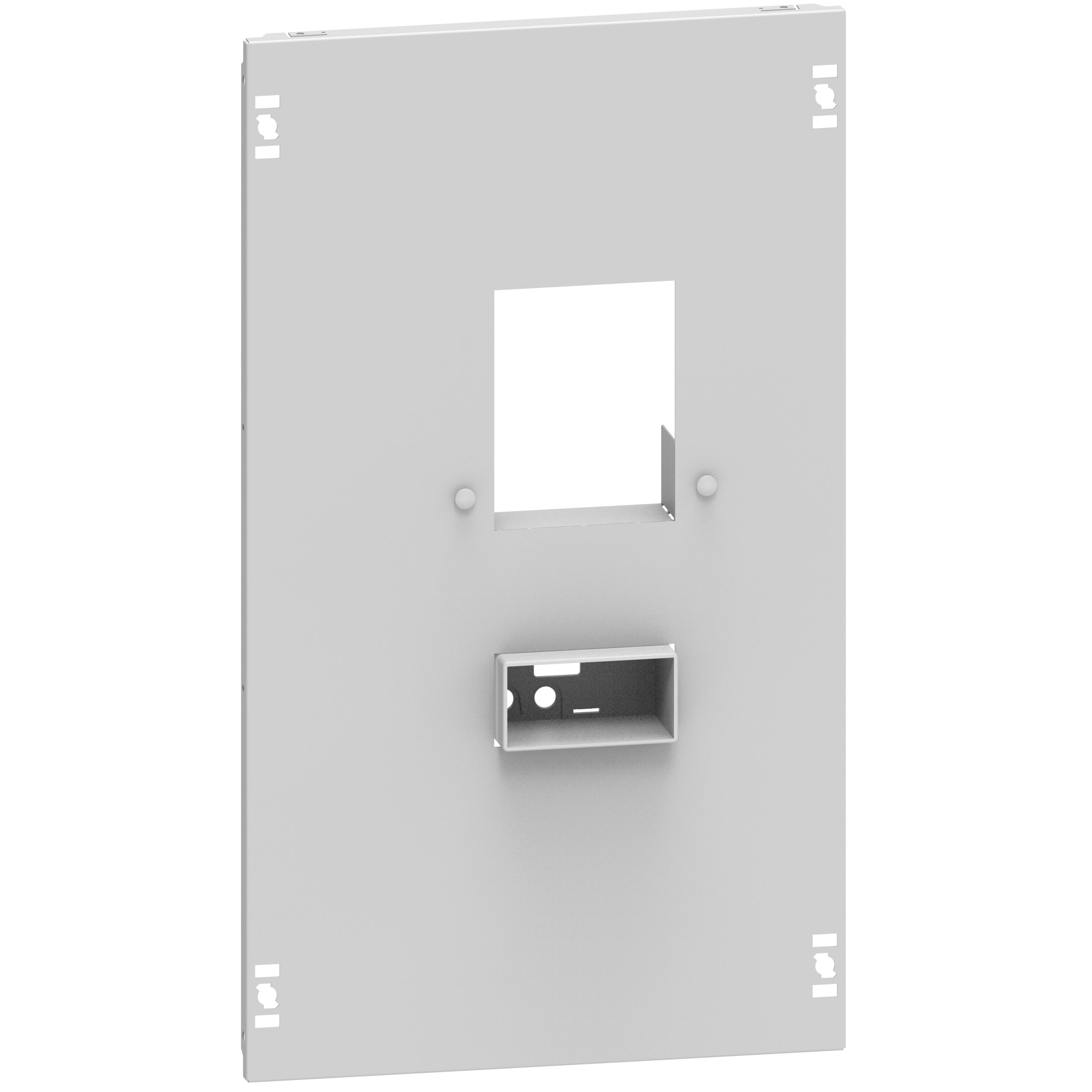 Legrand - Plastron DPX3630 diff et cde rotative vertical 12 modules XL3HP 630