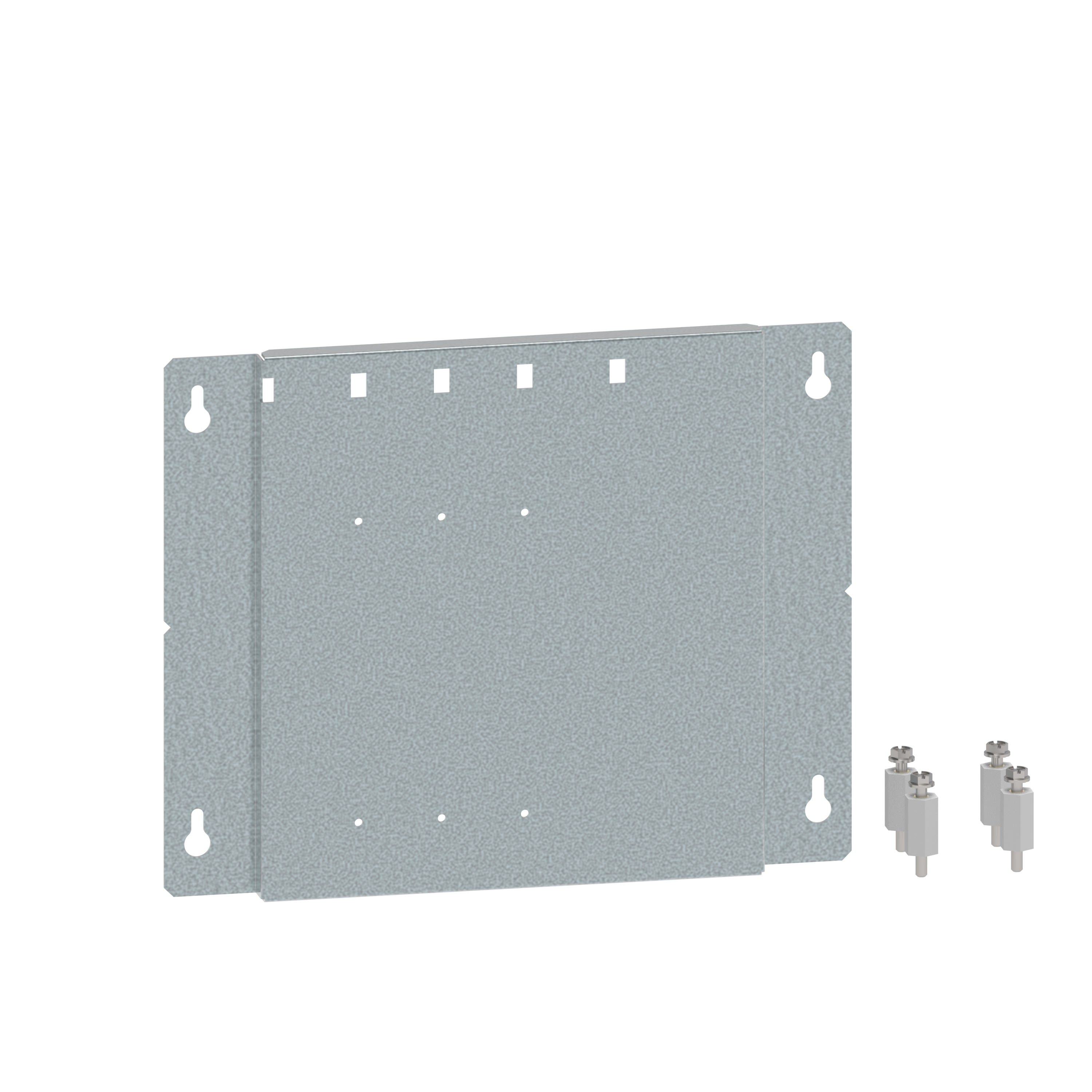 Legrand - Platine 1 DPX-IS 630 tarif jaune vertical 12 modules XL3HP 630