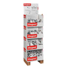 Legrand - Box standard Mosaic 120 prises et 60 va-et-vient - blanc