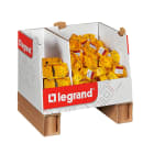 Legrand - Mini box boite d'encastrement Batibox cloisons sèches 100x1 poste et 20x2 postes