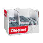 Legrand - Mini box 40 prises et 20 va-et-vient Plexo complet saillie - gris