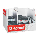 Legrand - Mini box 40 prises et 20 va-et-vient Plexo complet saillie - anthracite