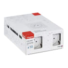 Legrand - Lot de 10 prises de courant 2P+T Surface dooxie complet - blanc
