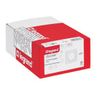 Legrand - Lot dooxie 20 plaques de finition - 1 poste - Blanc