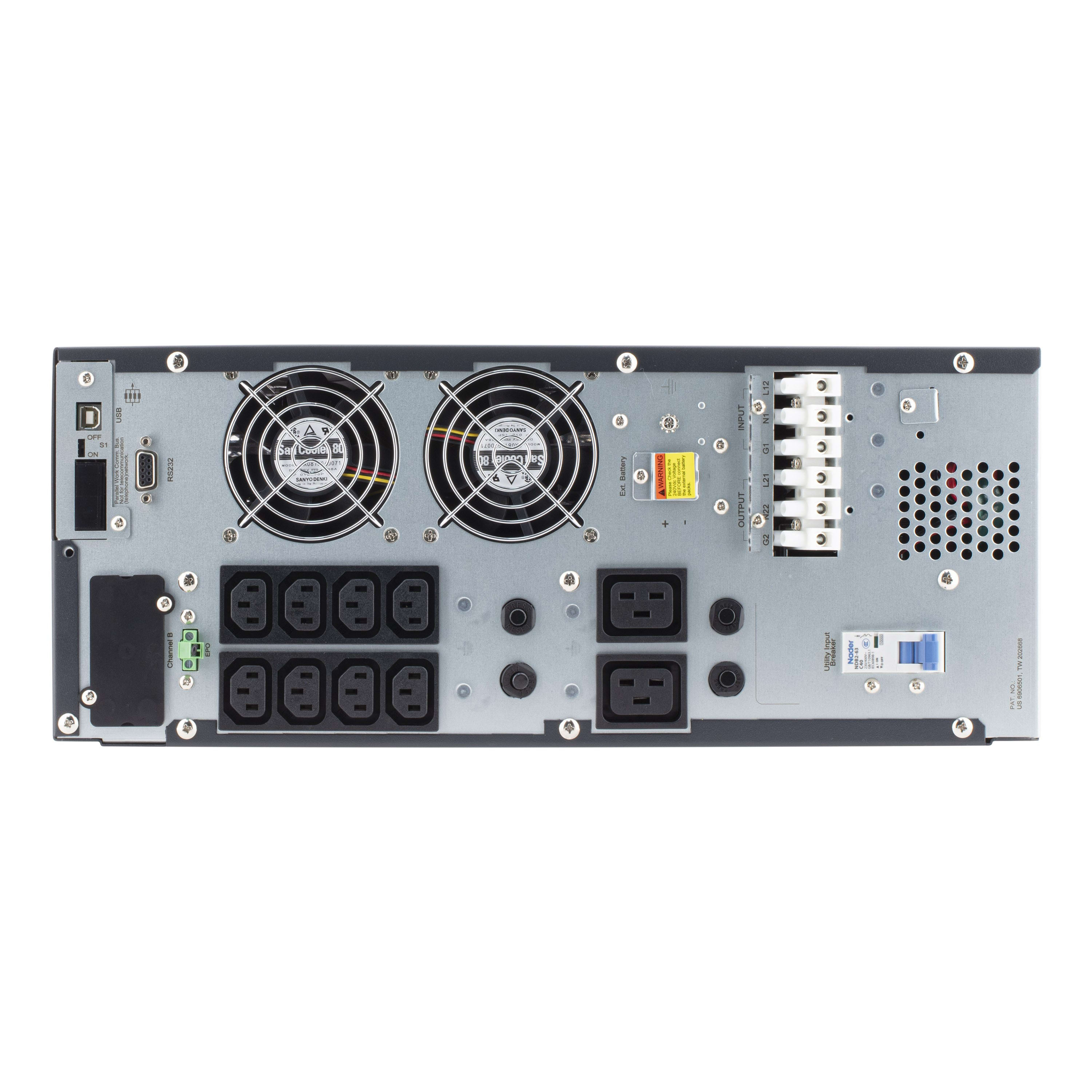 Legrand Daker Dk Plus - Onduleur 1000VA/900W Avec Batterie, Autonomie 10 Minutes, Montage Rack Ou Tour - 1