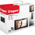 Legrand - Ecran intérieur visiophone Easy Kit 7pouces noir effet mirroir