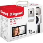 Legrand - Visiophone Easy Kit Essential ecran 7pouces blanc avec platine de rue