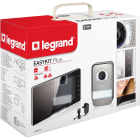 Legrand - Visiophone Easy Kit Plus écran 7pouces noir effet mirroir avec platine de rue