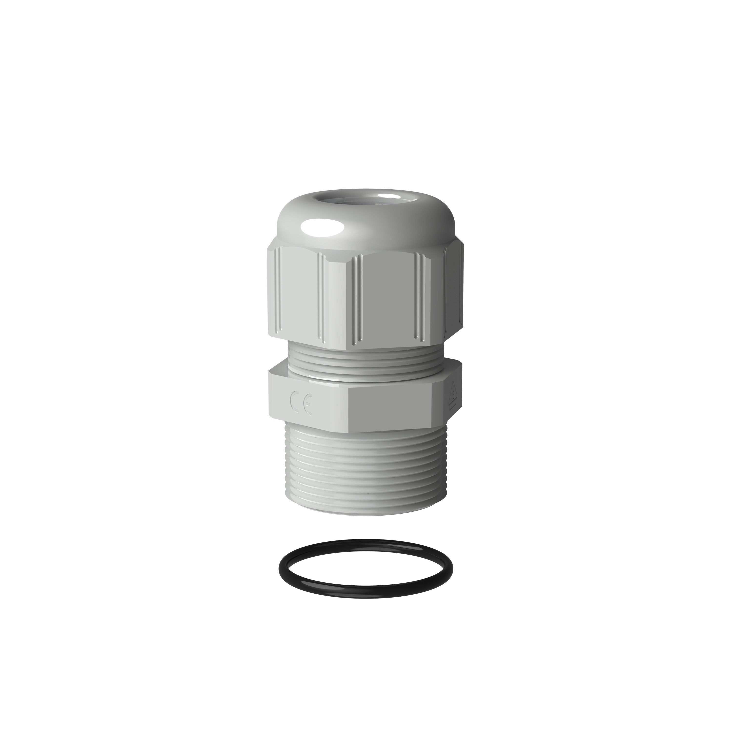 Legrand - Presse-étoupe plastique IP68 PG 16 - gris RAL7035