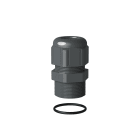Legrand - Presse-étoupe plastique IP68 ISO20 - anthracite RAL7012