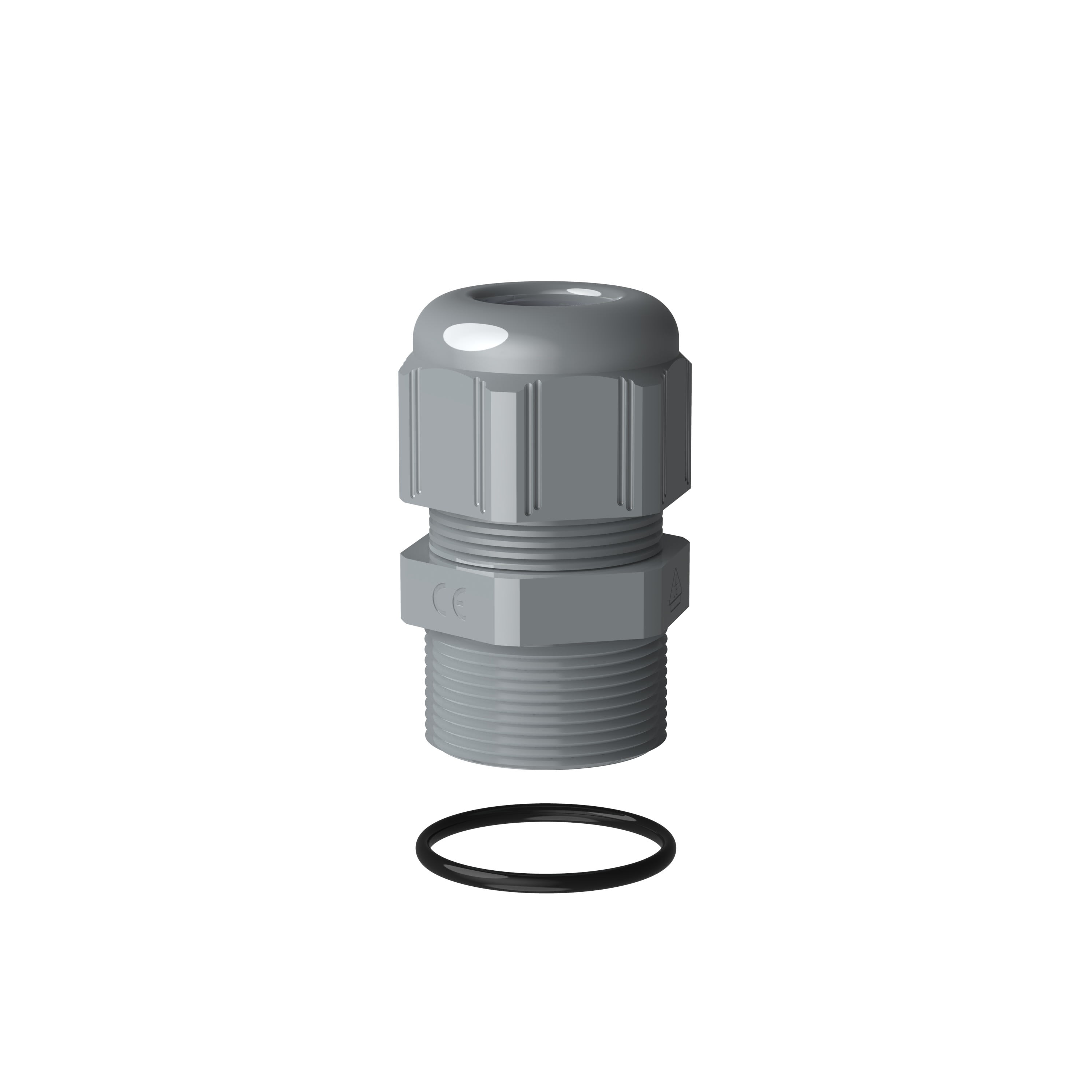 Legrand - Presse-étoupe plastique IP68 PG16 - gris RAL7040