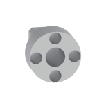 Legrand - Empreinte métal - Fiat - XL3HP 6300