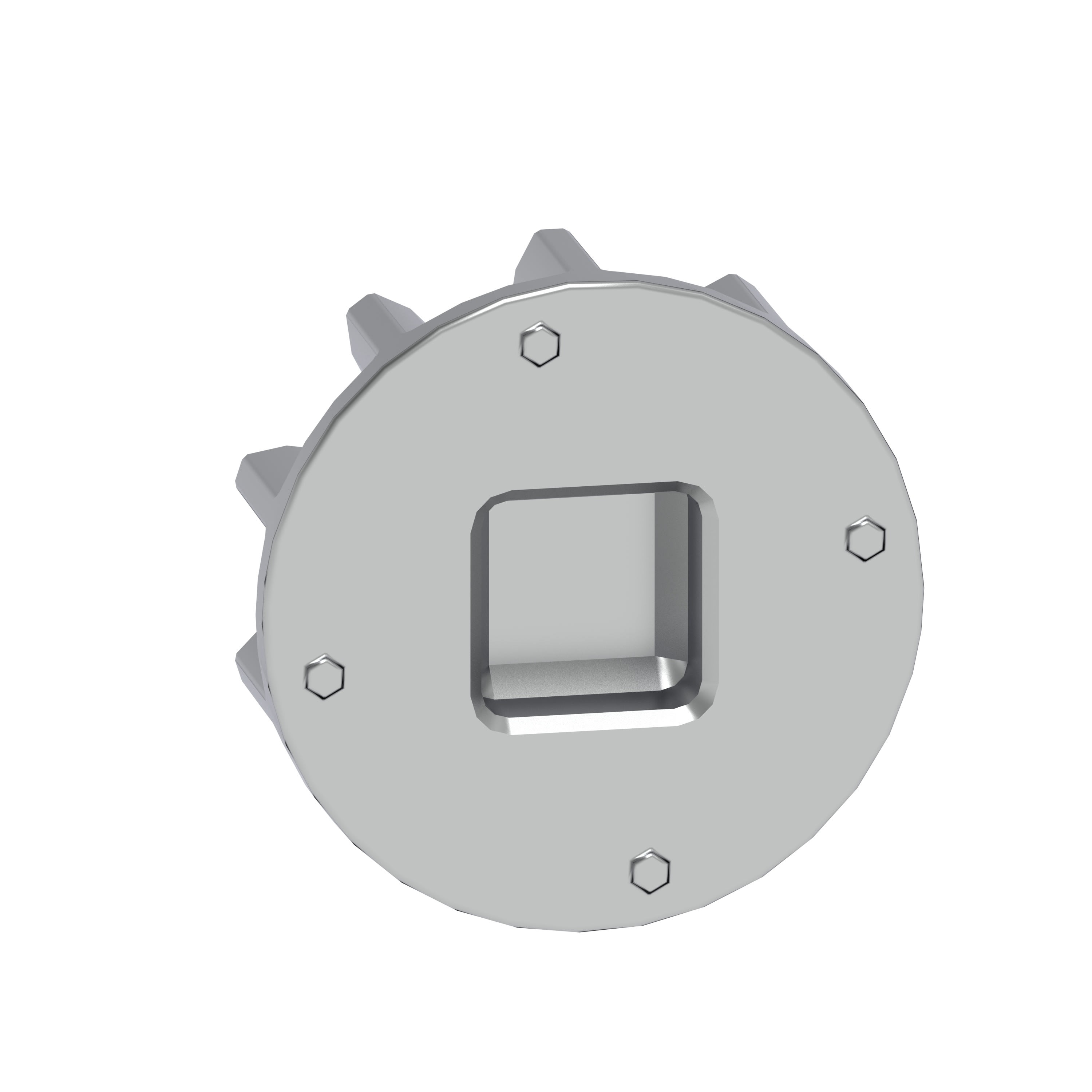 Legrand - Empreinte métal - Femelle carrée 6mm - XL3HP 6300