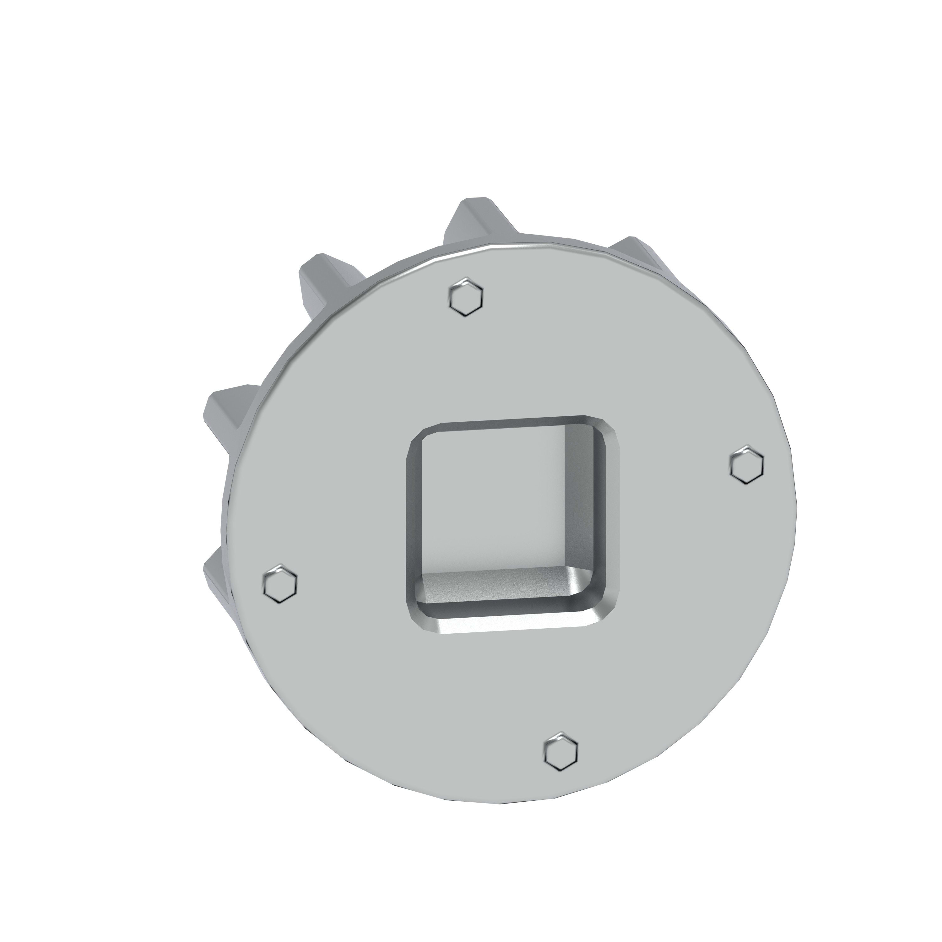 Legrand - Empreinte métal - Femelle carrée 6mm - XL3HP 6300