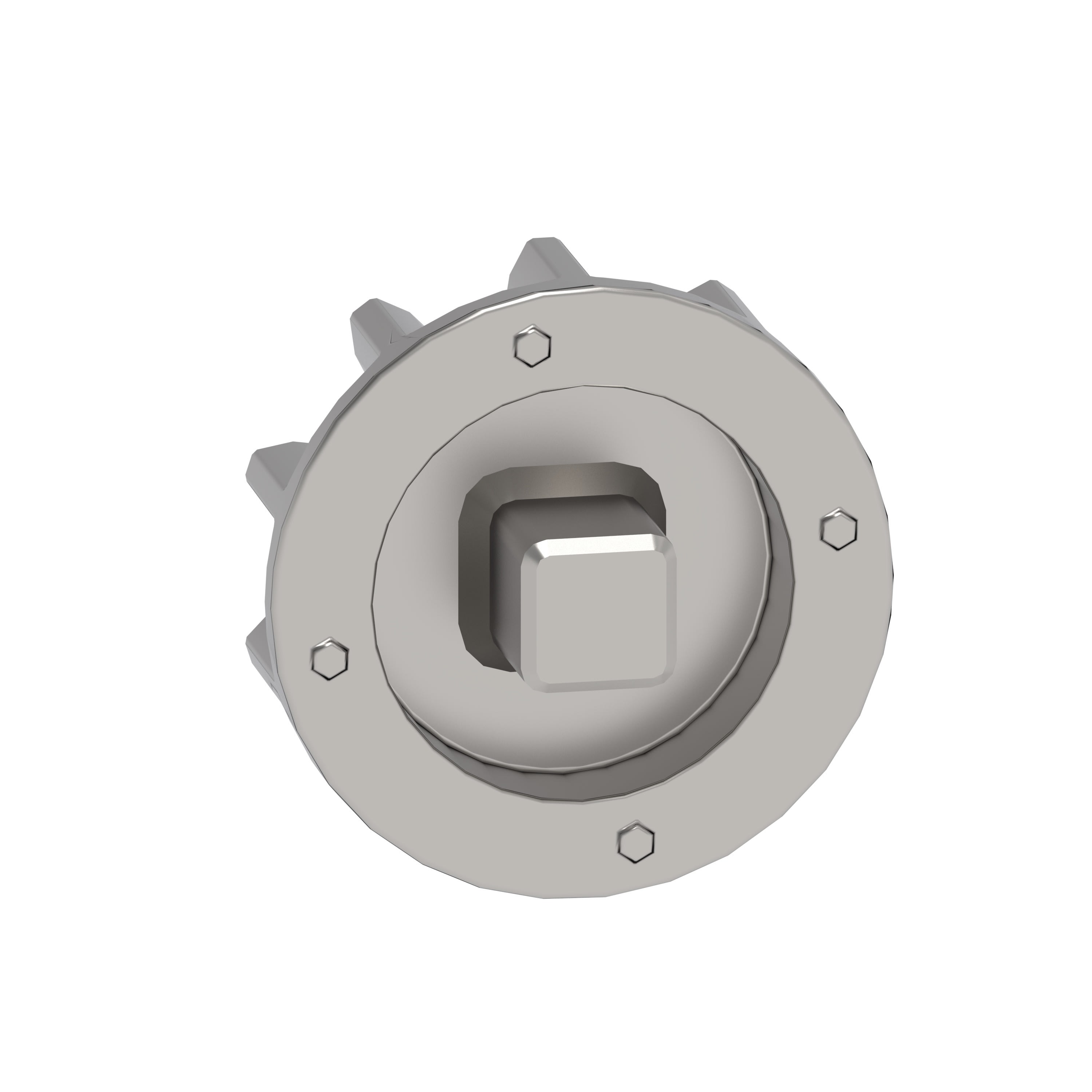 Legrand - Empreinte métal - Mâle carrée 8mm - XL3HP 6300