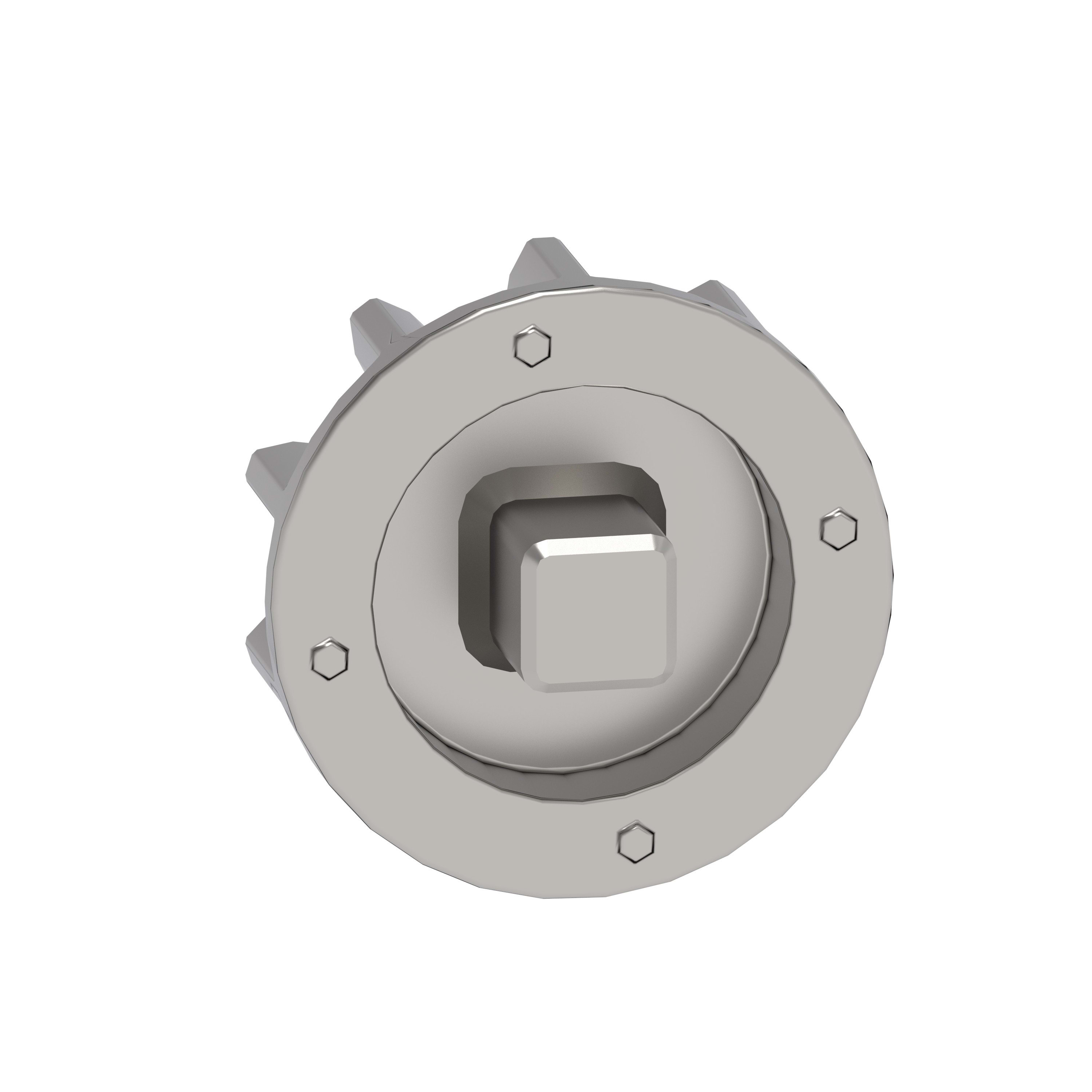 Legrand - Empreinte métal - Mâle carrée 8mm - XL3HP 6300