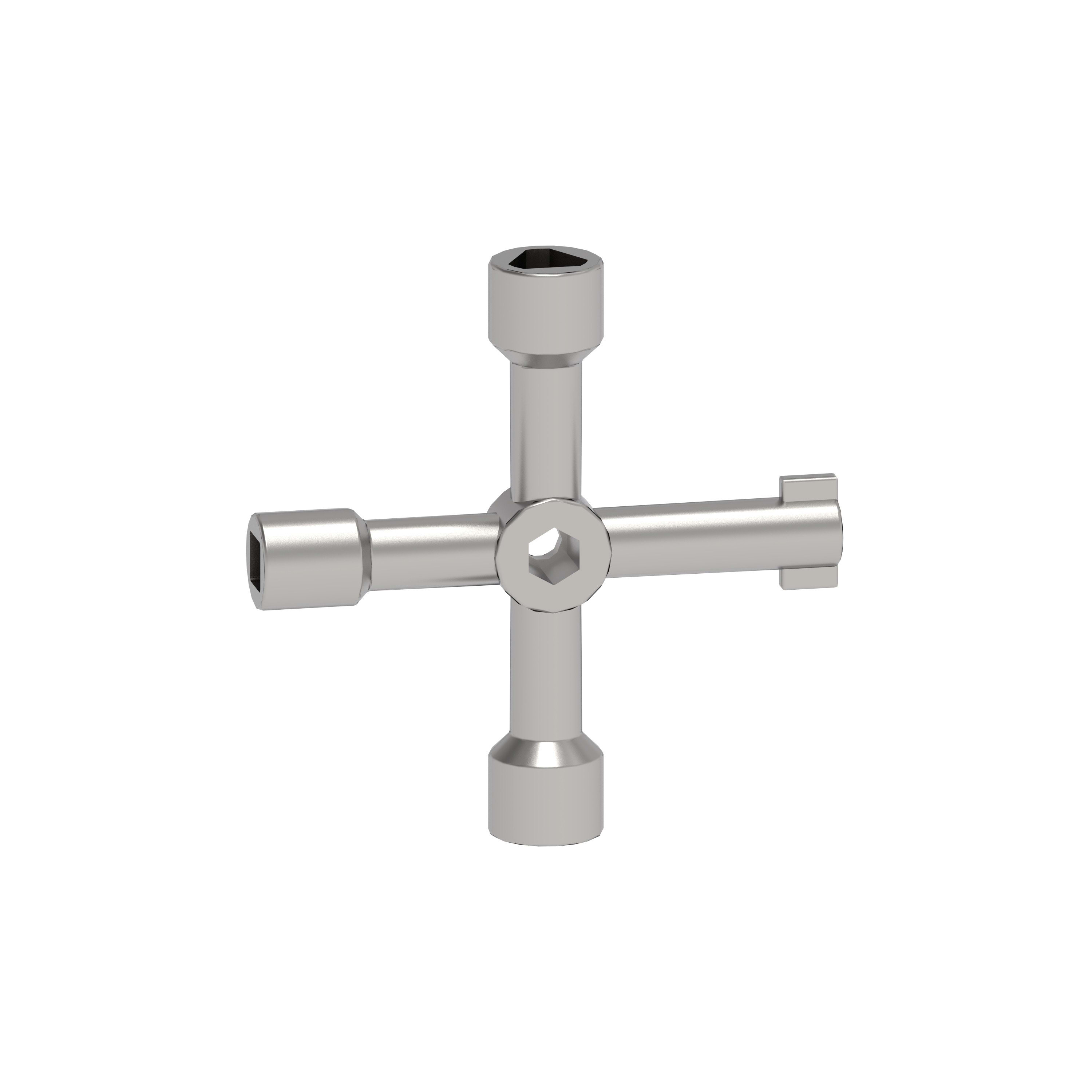 Legrand - Clé multitaille pour empreinte métal - XL3HP 6300
