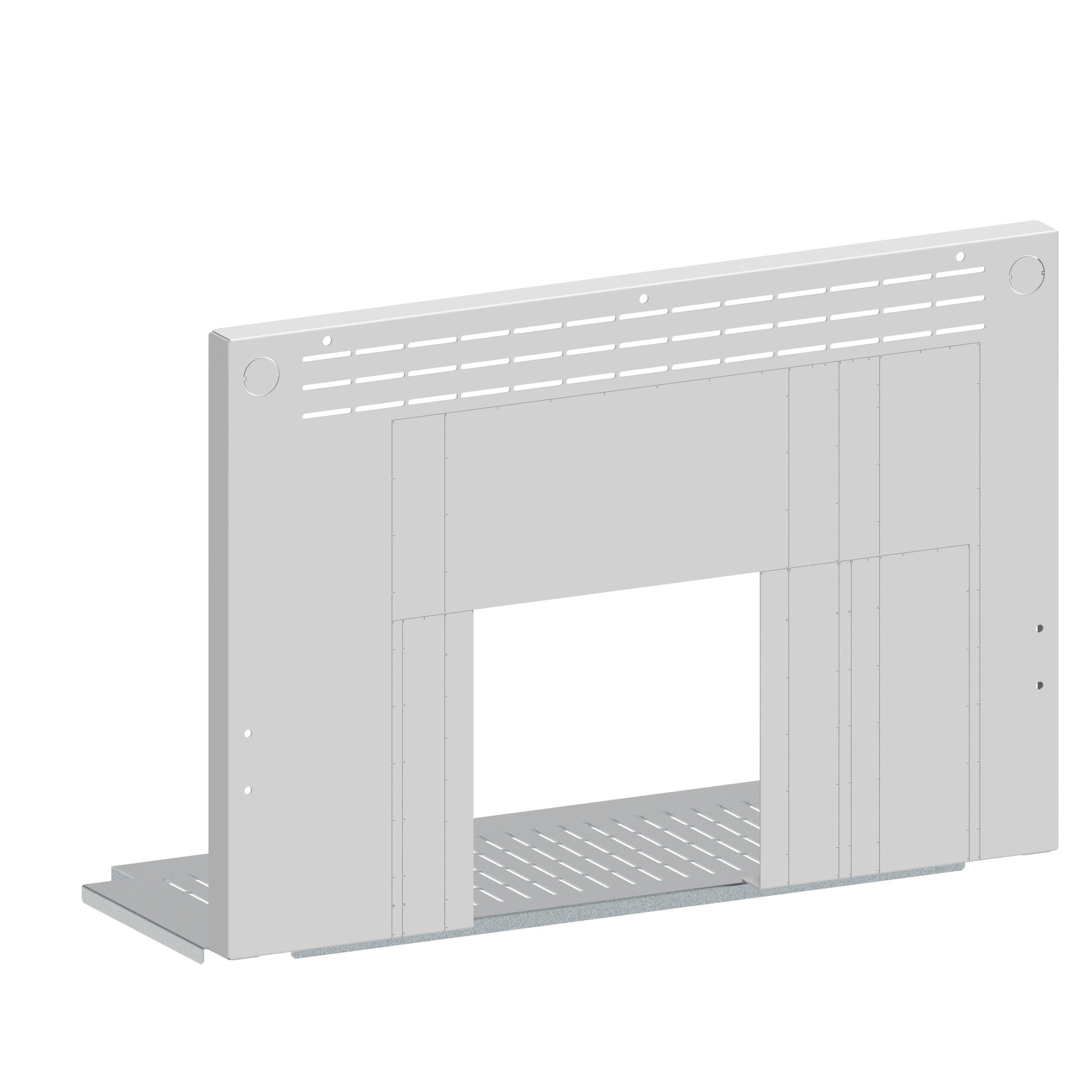 Legrand - Cloison de séparation verticale pour DMX3 taille 1/2 L800mm XL3HP 6300