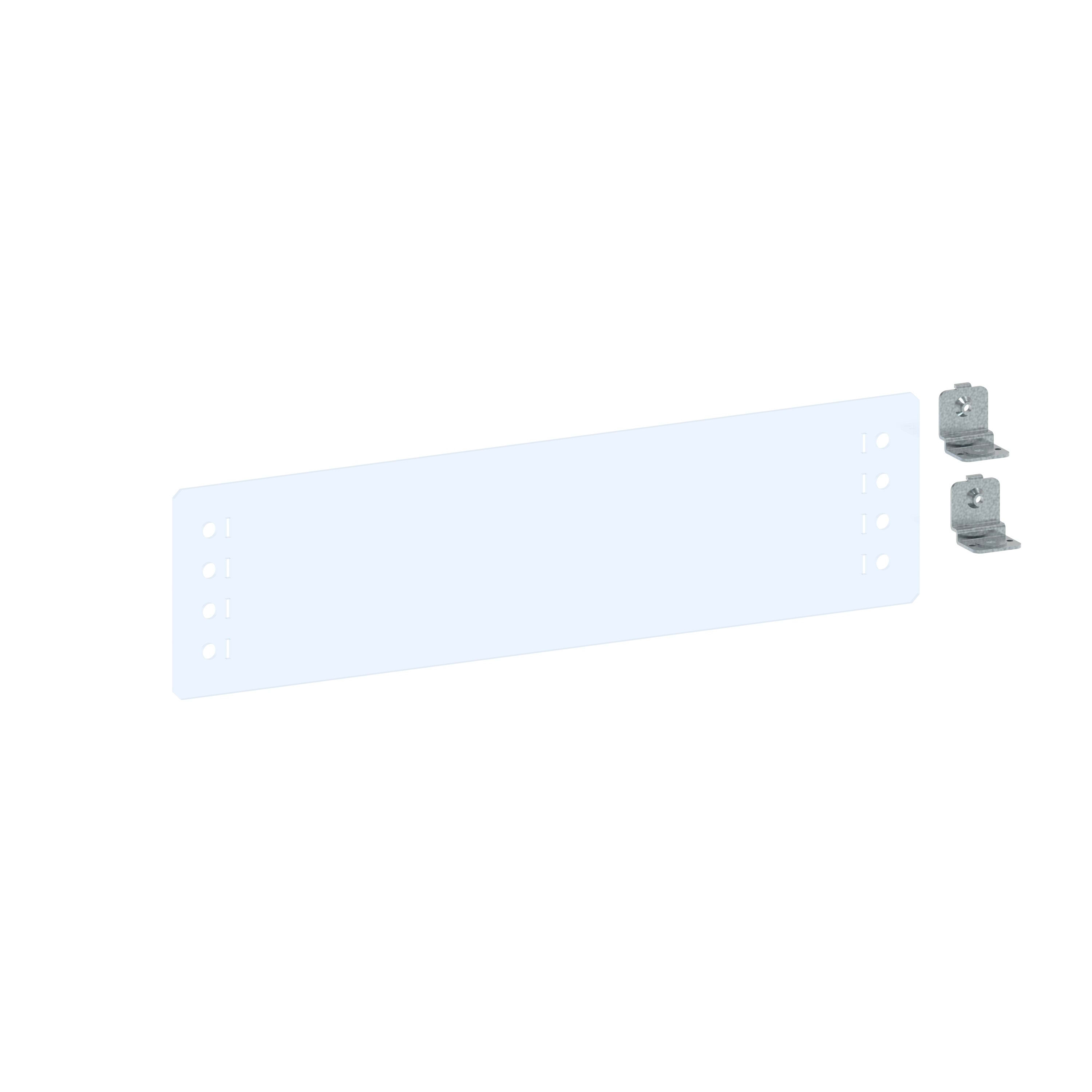 Legrand - Cloison de séparation verticale transparente hauteur 150mm L 600mm XL3HP 6300