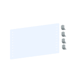 Legrand - Cloison de séparation verticale transparente hauteur 300mm L 600mm XL3HP 6300