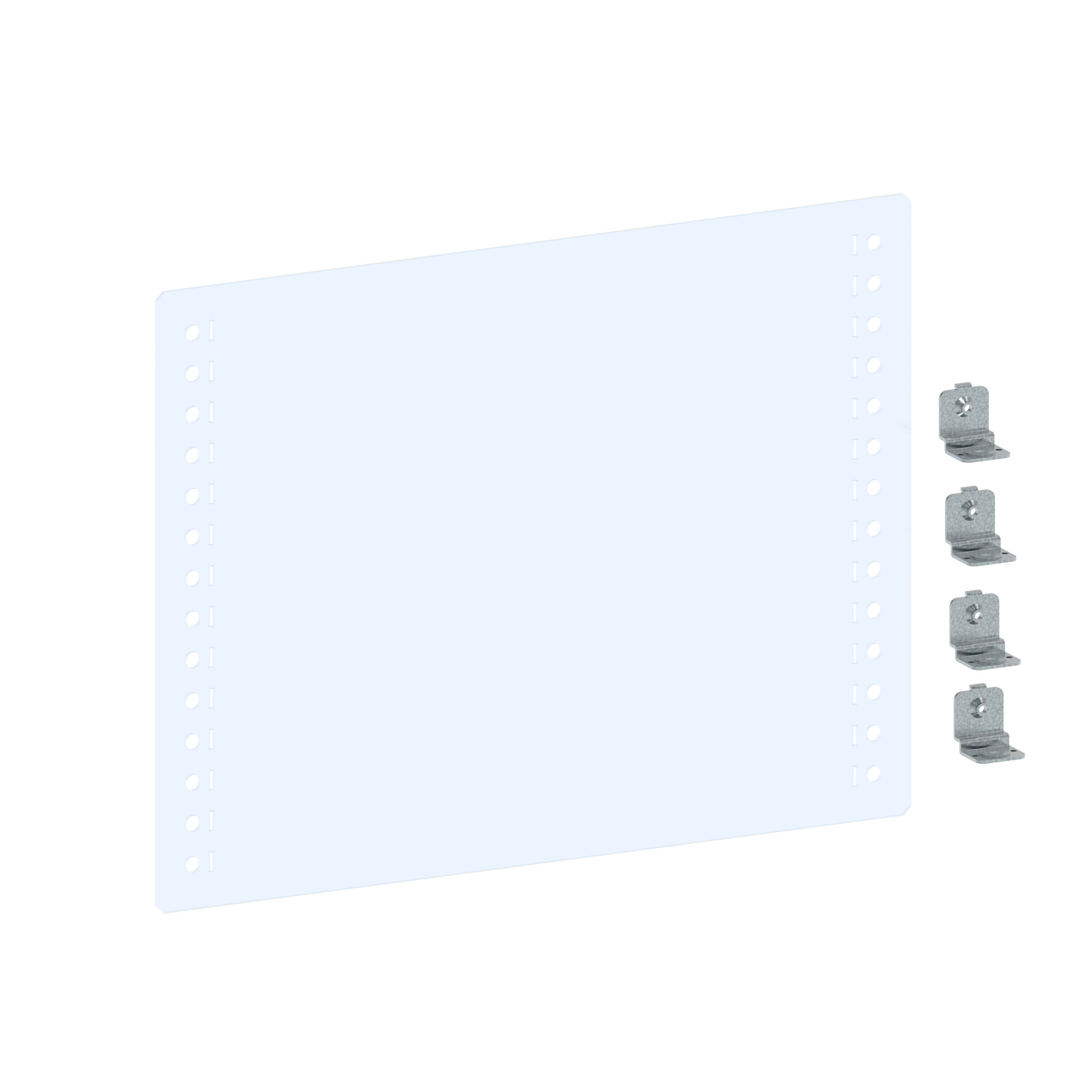 Legrand - Cloison de séparation verticale transparente hauteur 400mm L 600mm XL3HP 6300