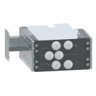 Legrand - Boîtier cloisonnement forme 4 connexions avant armoire IS - H150mm XL3HP 6300