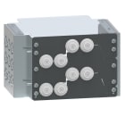 Legrand - Boîtier cloisonnement forme 4 connexions arriere armoire IS - H200mm XL3HP 6300