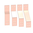 Legrand - Kit connexion JDB Alu H 2500A vers JDB Alu V entraxe 75mm - XL3HP 6300