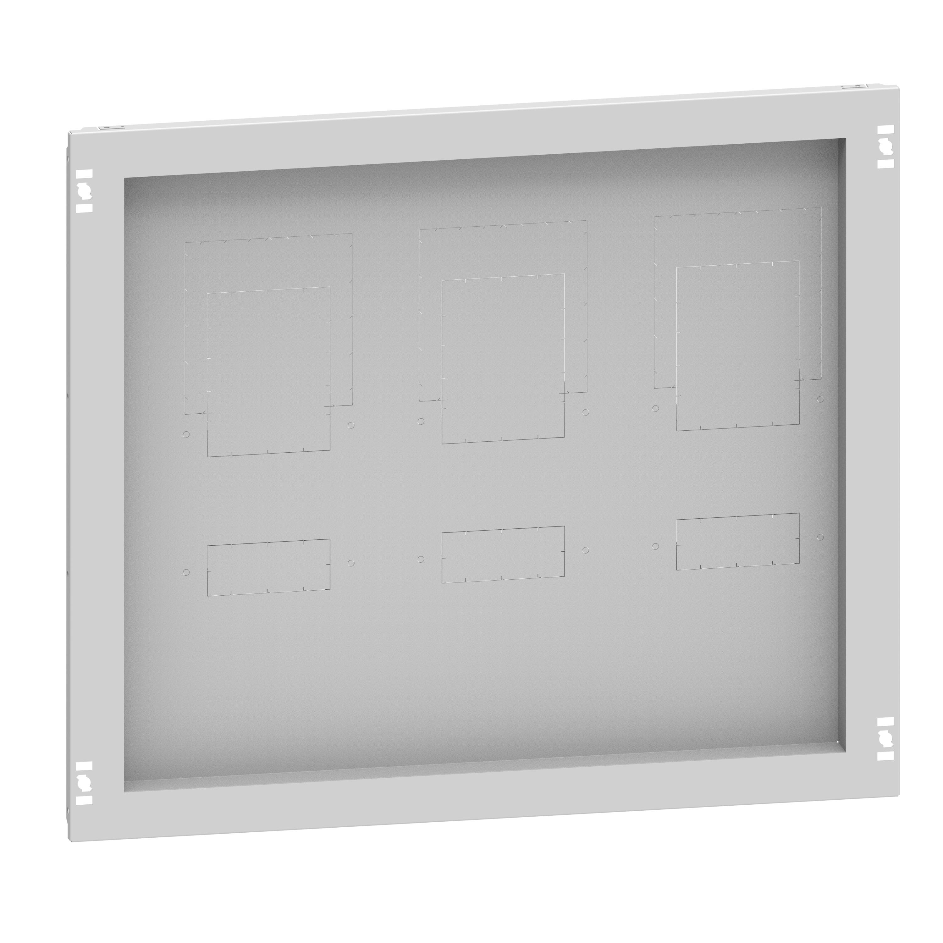 Legrand - Plastron 1 DPX3630 vertical fixe/extractible diff cde L800 XL3HP 6300