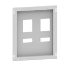 Legrand - Plastron 2 DPX3630 vertical fixe diff inverseur cde L600 XL3HP 6300