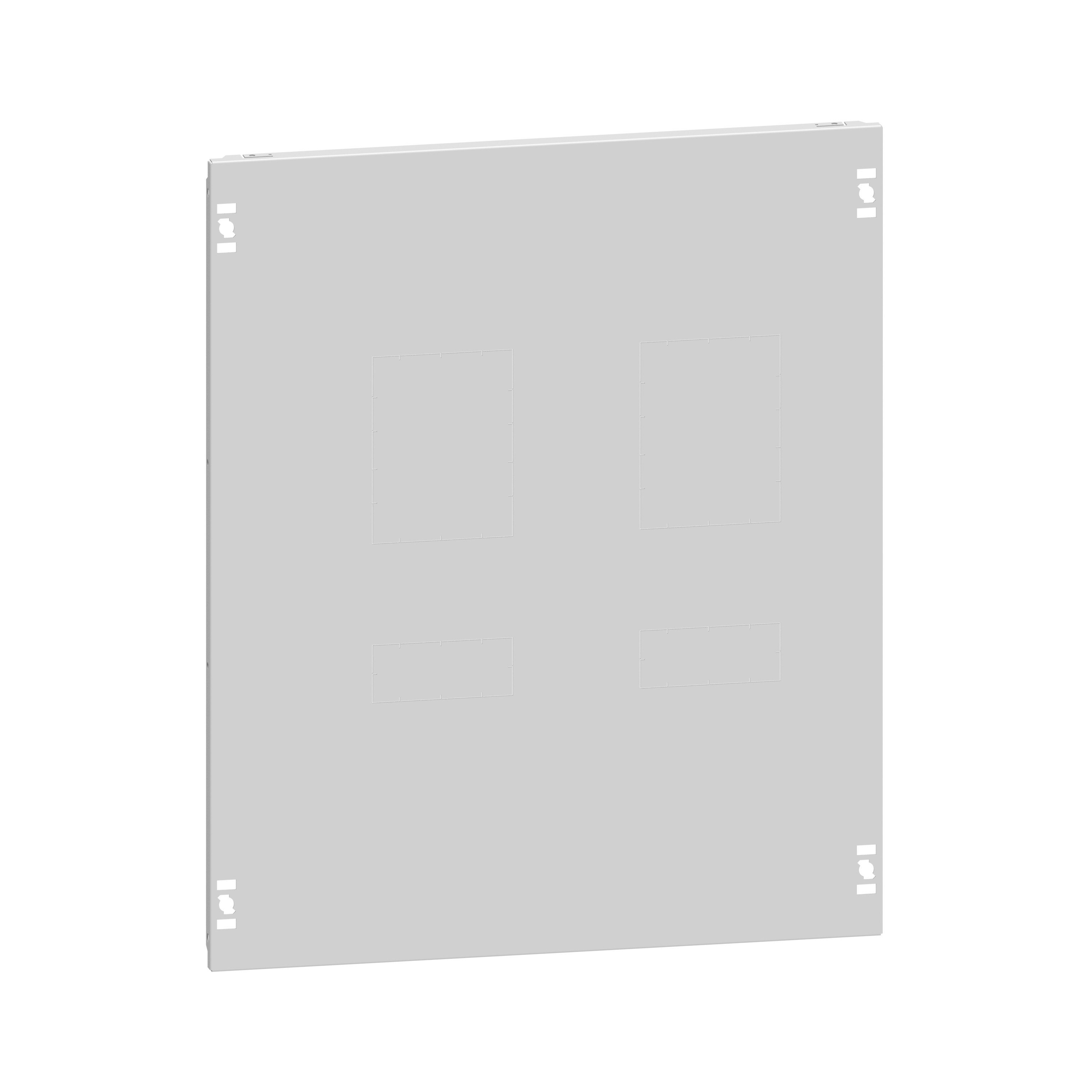 Legrand - Plastron 2 DPX3630 vertical fixe diff inverseur source L600 XL3HP 6300