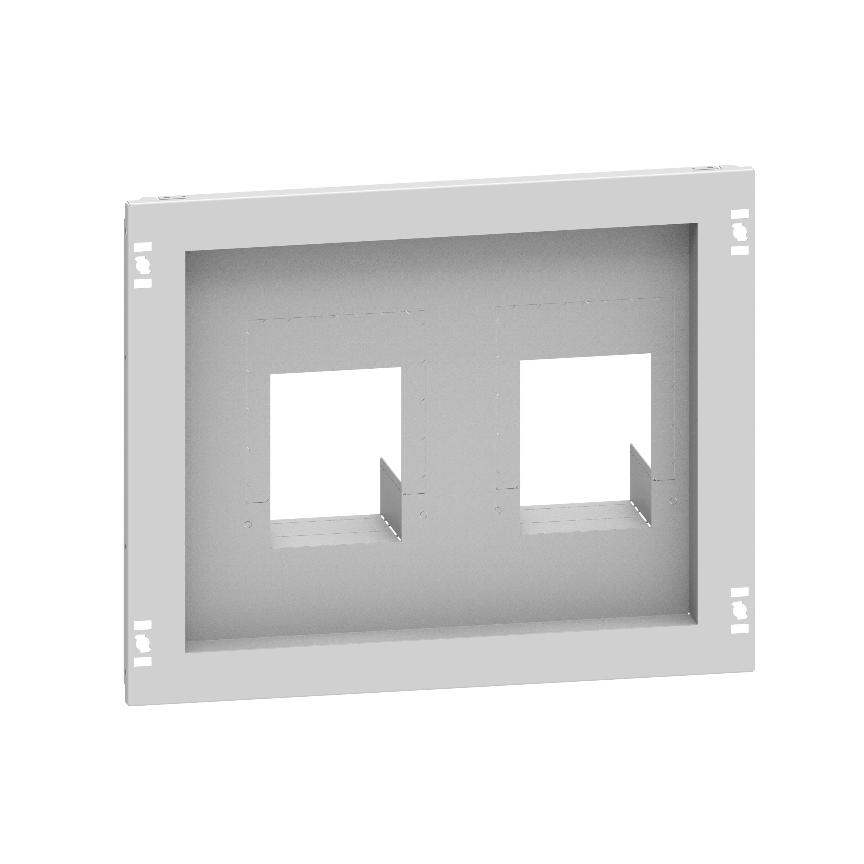 Legrand - Plastron 2 DPX3630 vertical fixe inverseur source cde L600 XL3HP 6300