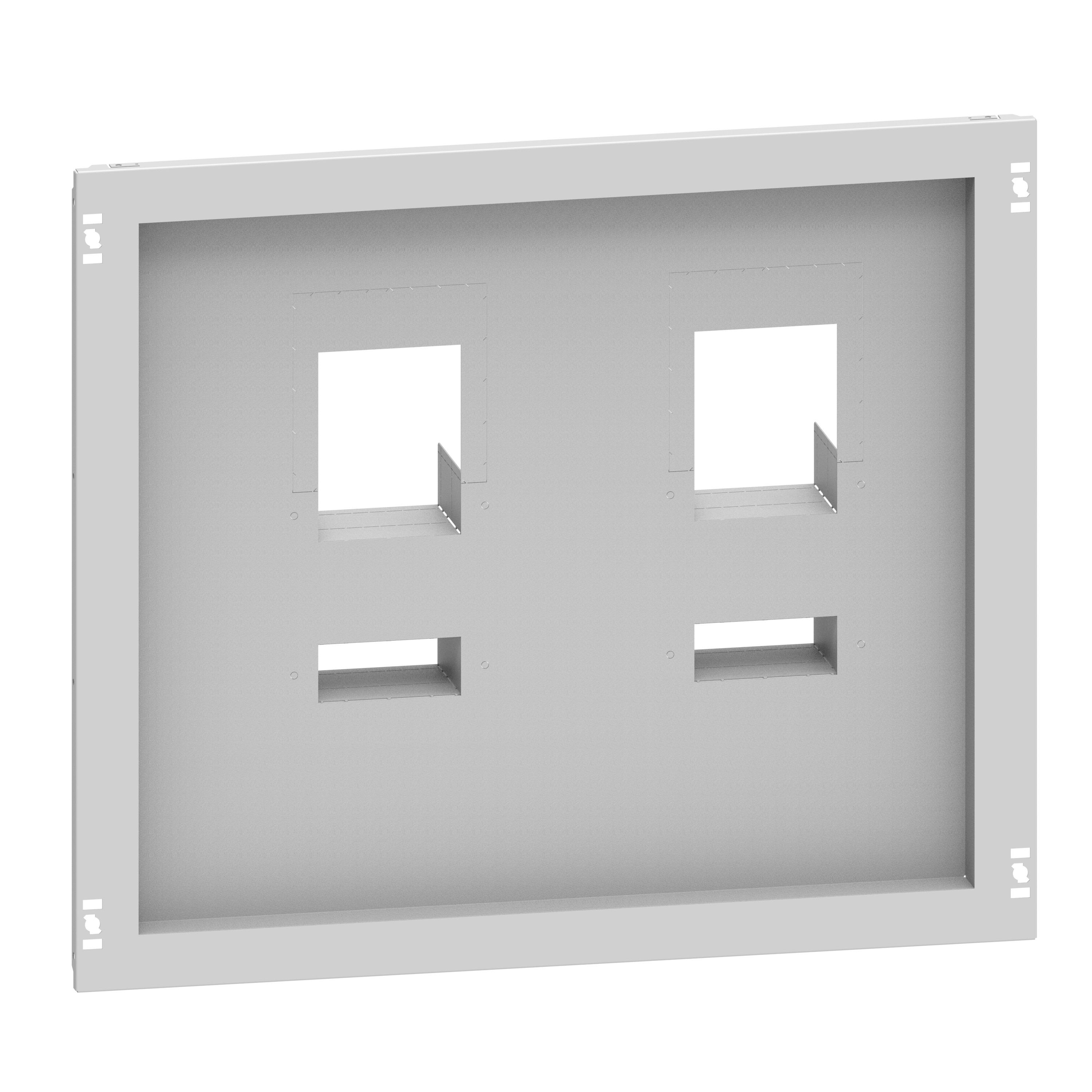Legrand - Plastron 2 DPX3630 vertical fixe diff inverseur cde L800 XL3HP 6300