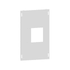 Legrand - Plastron XL3HP 6300 - 1 DPX3400 1000V - Vertical fixe - L450mm - epoxy RAL7035