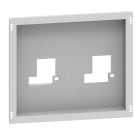 Legrand - Plastron 2 DPX31600 vertical fixe prises avant/arrière L800 XL3HP 6300