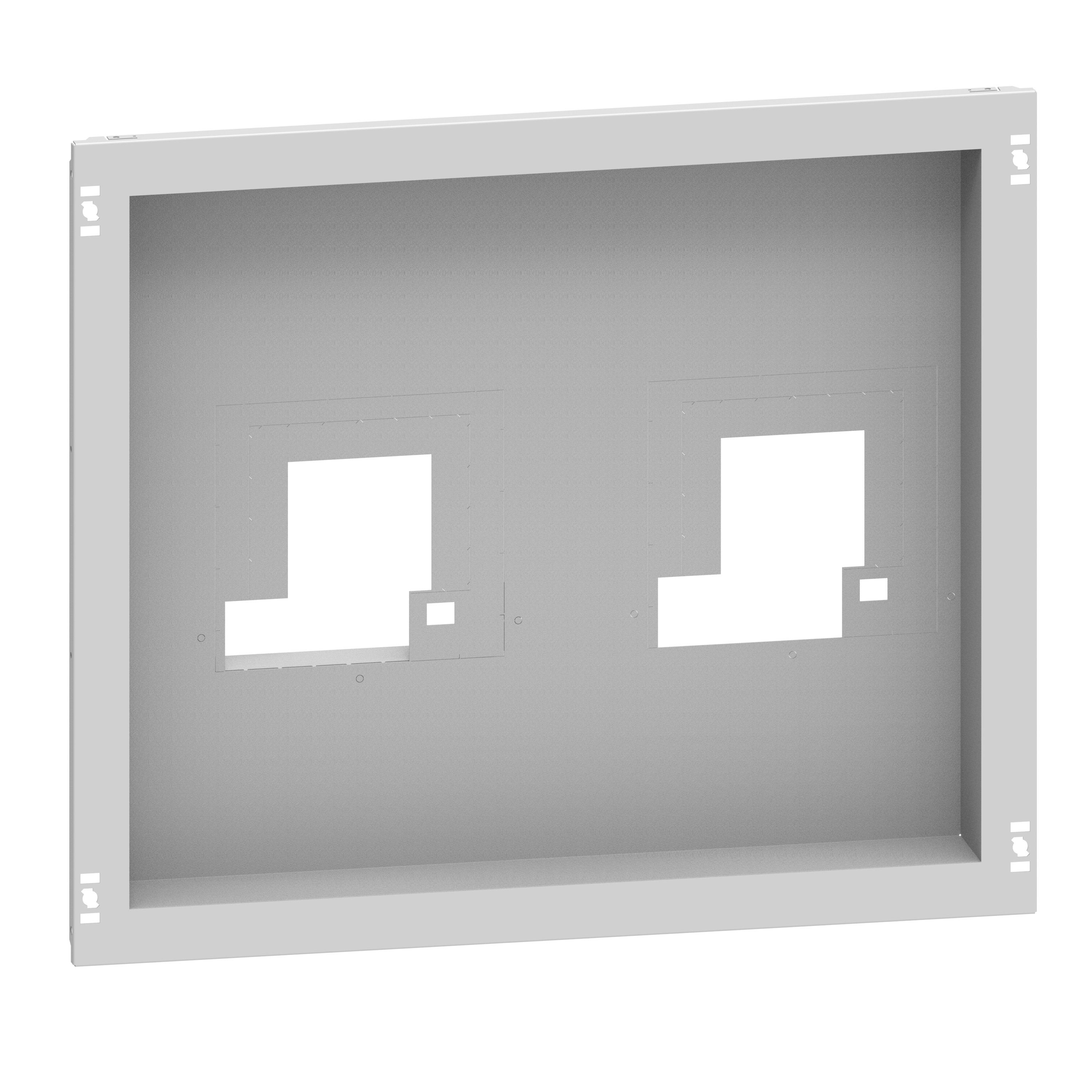 Legrand - Plastron 2 DPX31600 vertical fixe prises avant/arrière L800 XL3HP 6300
