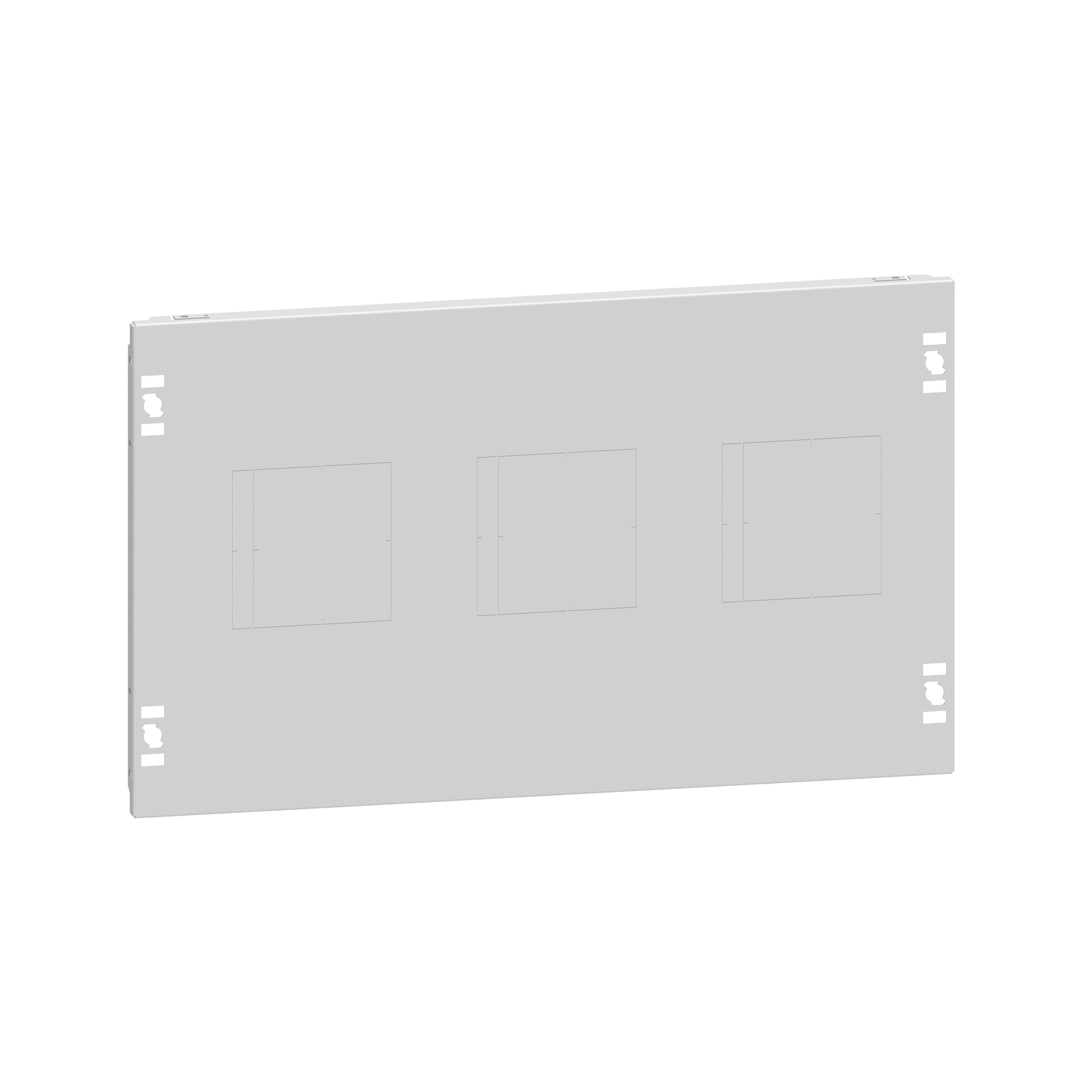 Legrand - Plastron 1 à 3 DPX3160/250 vertical fixe cde rotative L600 XL3HP 6300